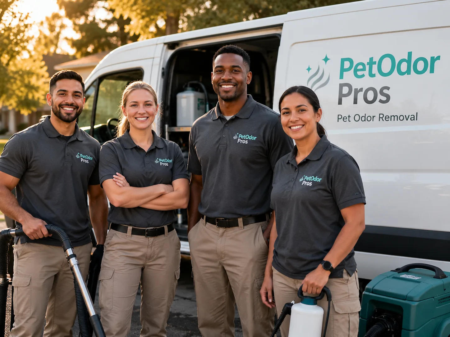 Pet Odor Removal team serving Antioch, CA
